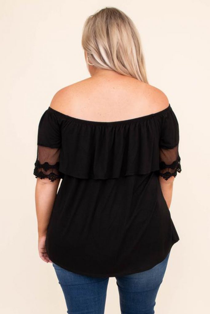An Off The Shoulder Top