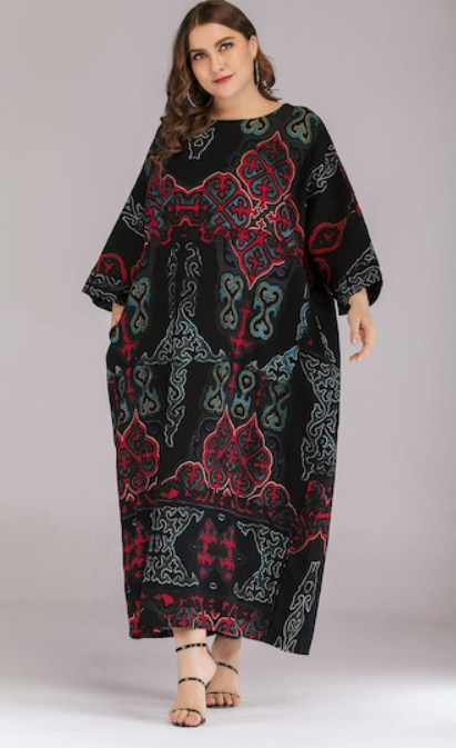 Oversized Ethnic Dress