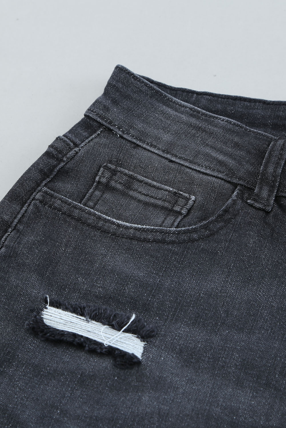 Boyfriend Denim Pants – Black 1471