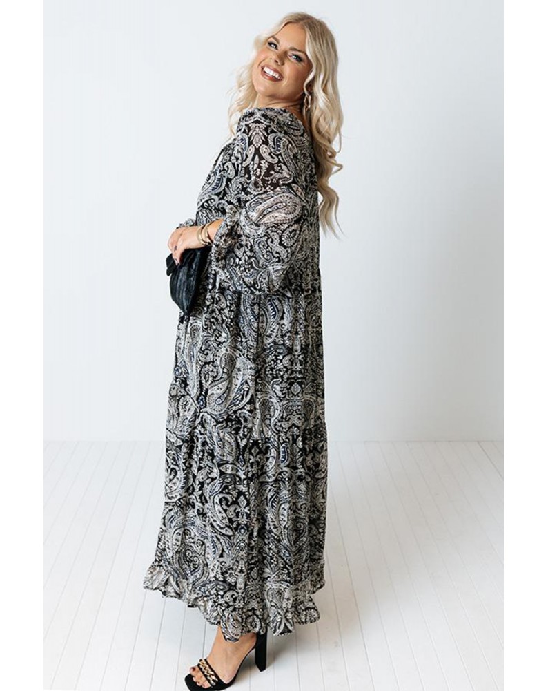 Persian Style Αεράτο Maxi Φόρεμα