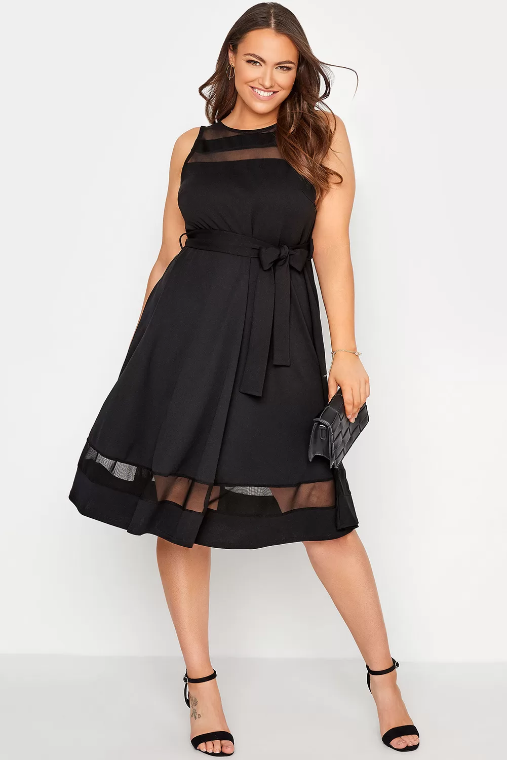 Φόρεμα Perfect Line Bow Skater Dress 2245