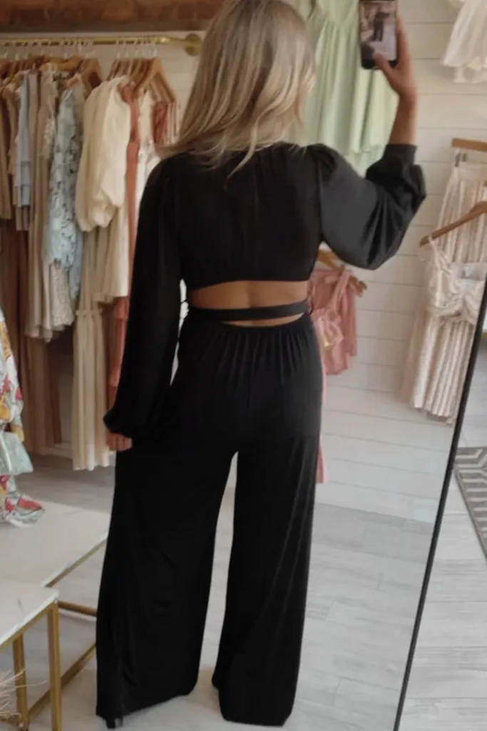 Perfect fit  Jumpsuit In Black