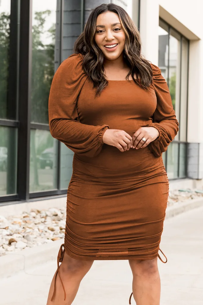 Dorita Drawstring Bodycon Dress